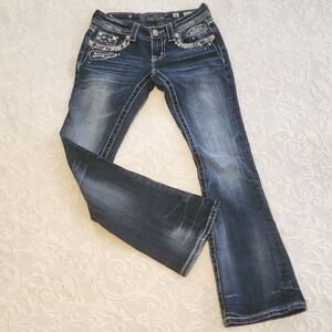 {Miss Me} Signature Rise Bootcut